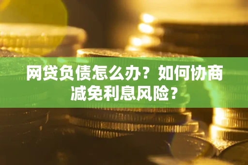 北京网贷负债怎么办？如何协商减免利息风险？