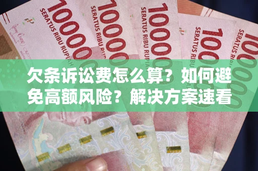 北京欠条诉讼费怎么算？如何避免高额风险？解决方案速看！
