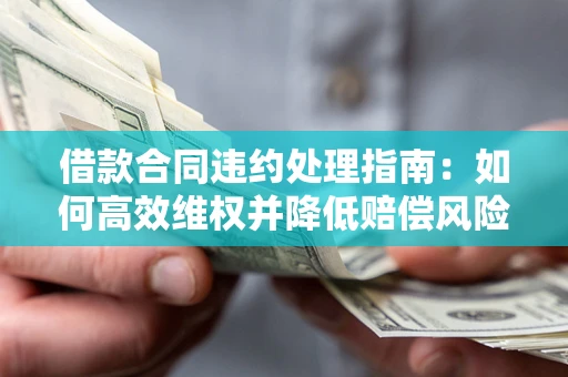 北京借款合同违约处理指南：如何高效维权并降低赔偿风险？